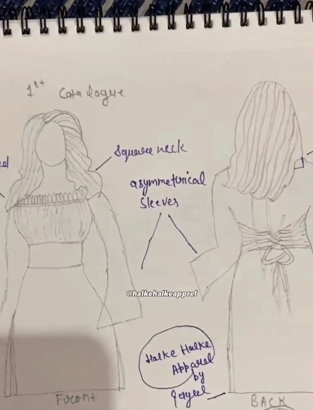 "Aasmaani kurti – narm rang, stylish andaaz!"